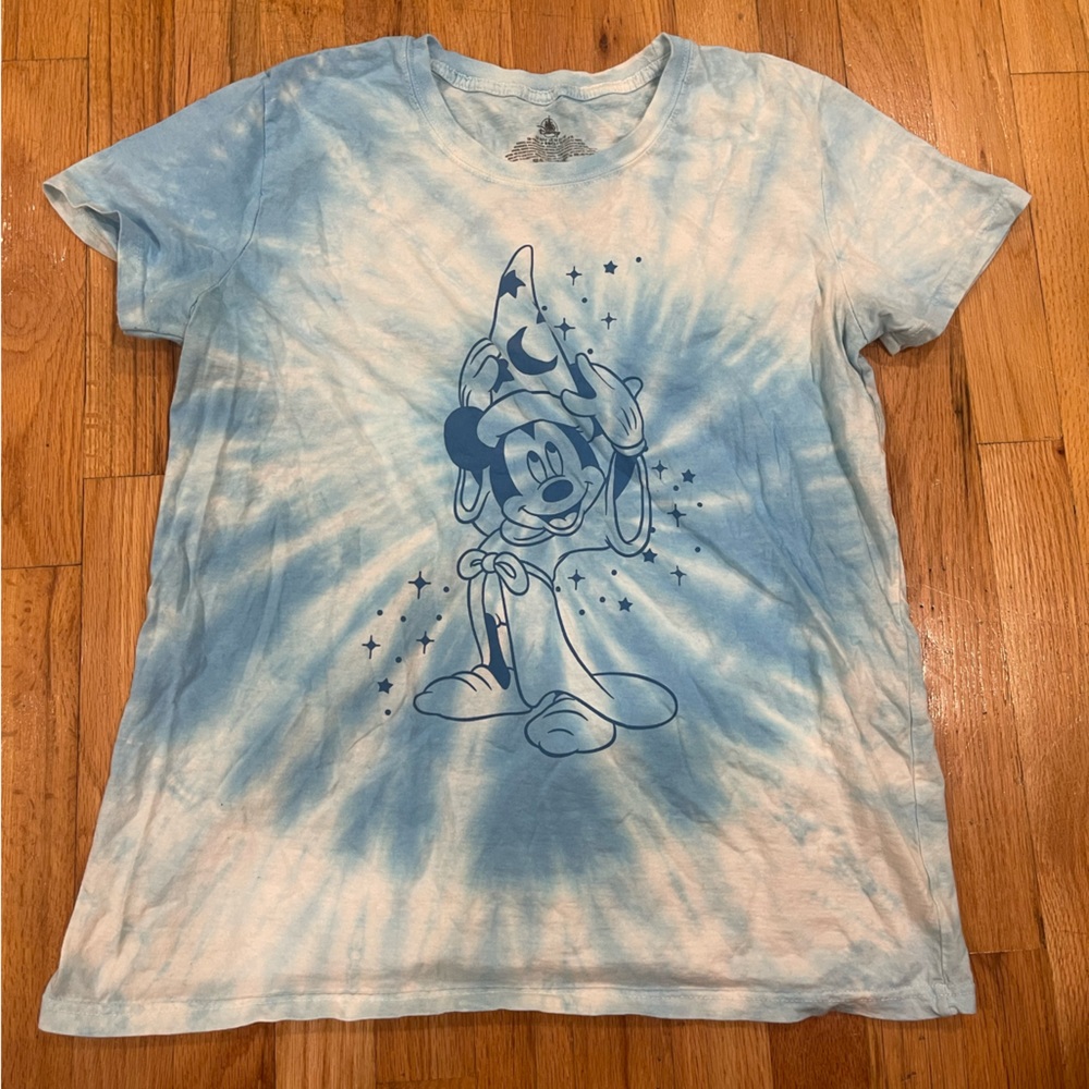 Disney Sorcerer Mickey Tie Dye Shirt
